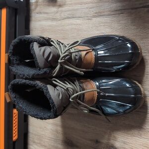 Sporto Lucille Women's Duck Boots Waterproof ThermoLite Size 8